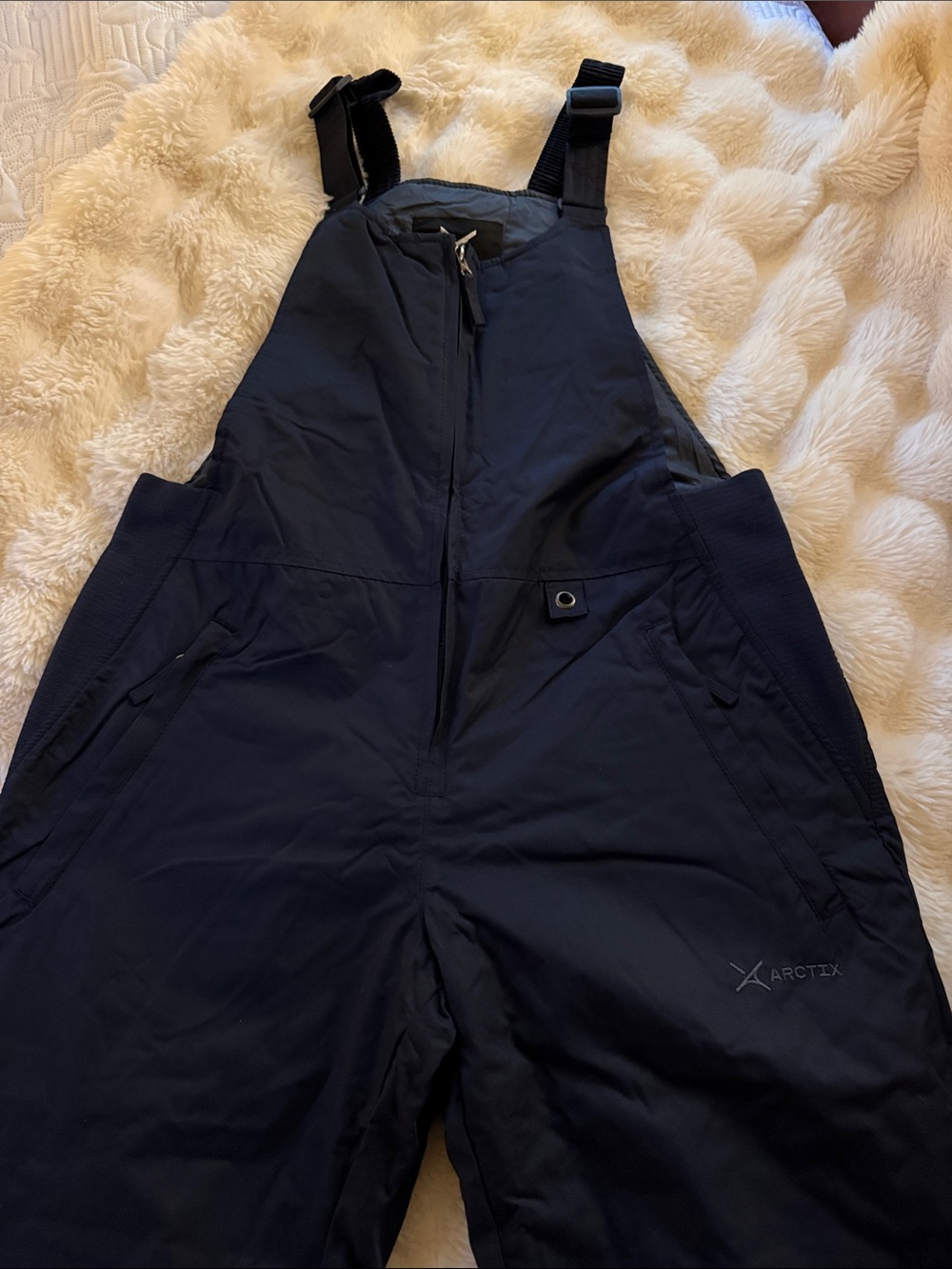 Arctix Women's Navy Blue Bib Snow Pants Overalls